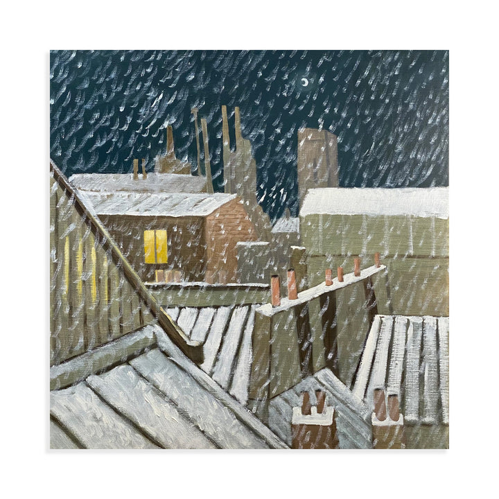 Paris Rooftops in the Snow, ii