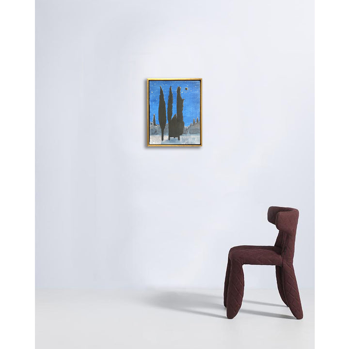Cypresses at Night #2