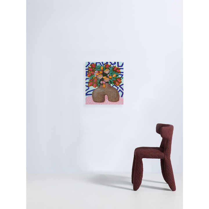 Wildflowers In Arched Vase