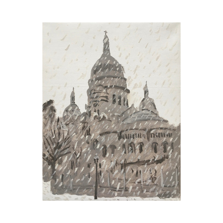 Montmartre in the snow