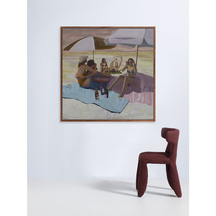 The Parasols Fluttered and Faded in the Hot Sun, and we Wondered Whether to go Home or Keep the Moment Alive