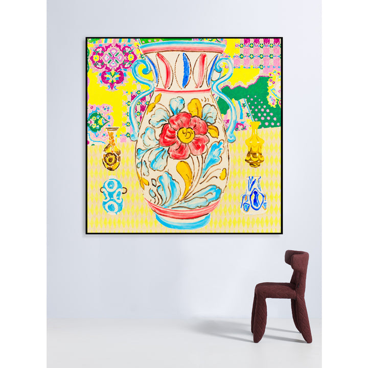 Big Floral Vase