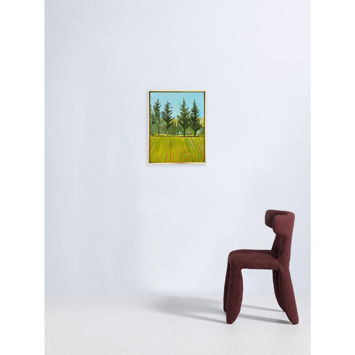 Trees at the End of a Field, Maussane i