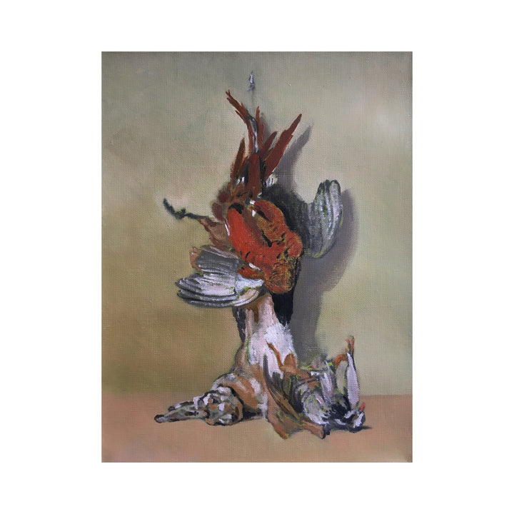 Still Life of Birds and Hare