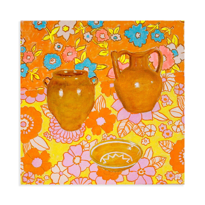 Two Yellow Pots