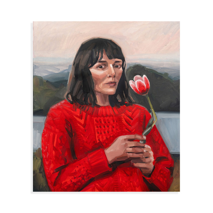 A Love Note In Red