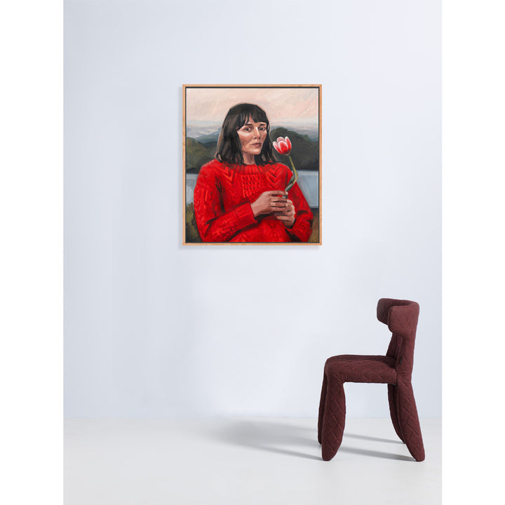 A Love Note In Red