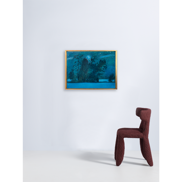 Night scene, view from chateau de la carrière