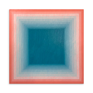 Portal (Peach / Turquoise)