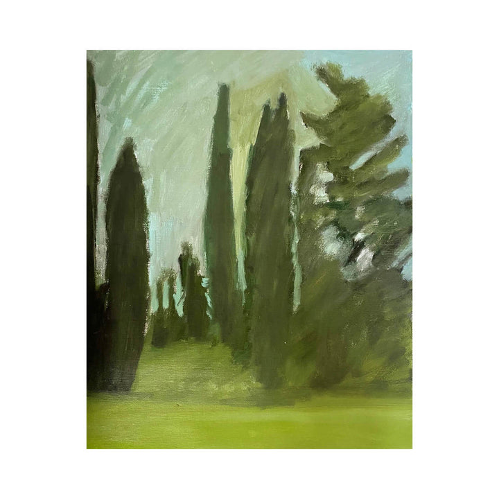 Cypresses Outside the Studio III