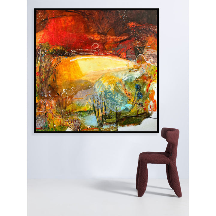 A Fire-Tailed Sunset