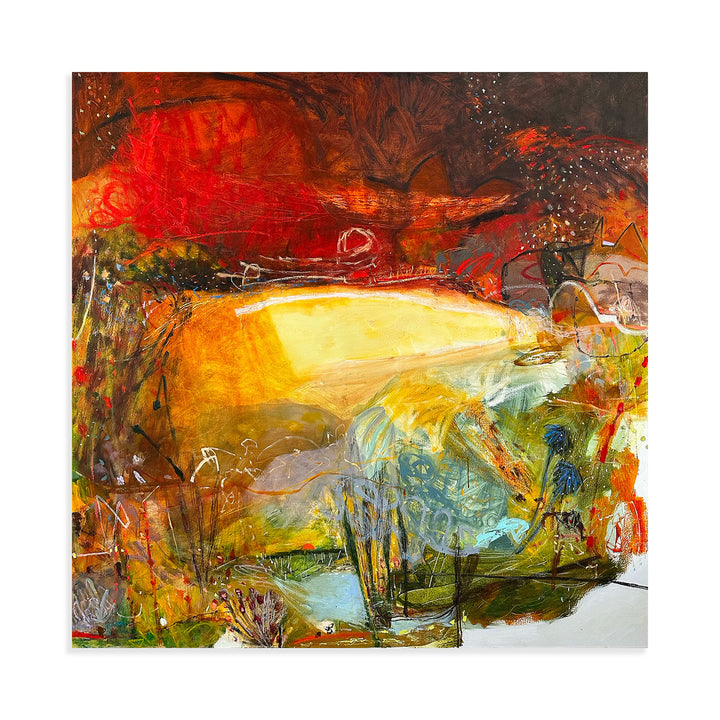 A Fire-Tailed Sunset