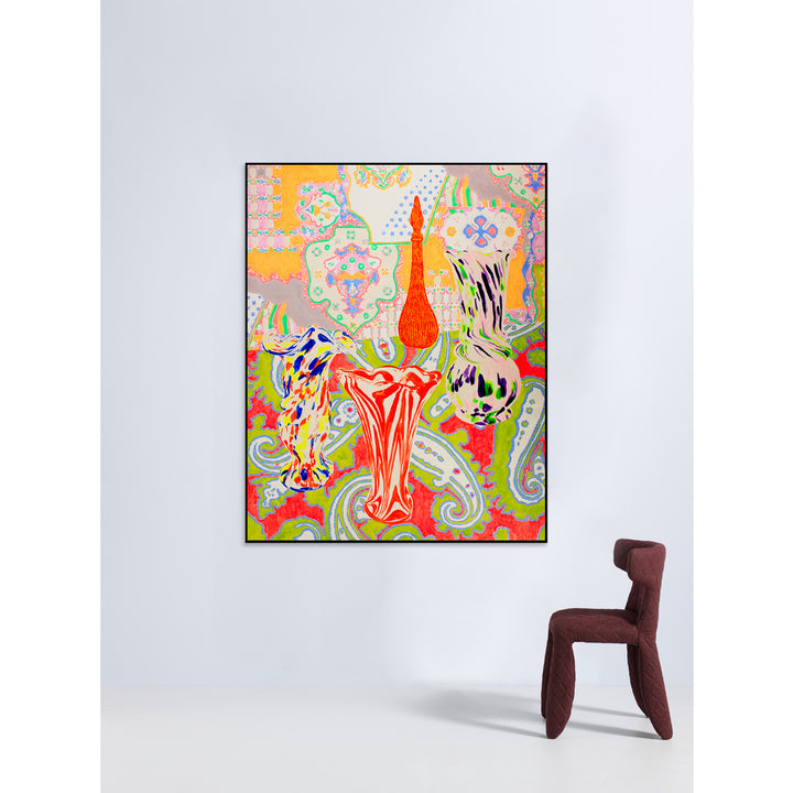 Vanish Objects Surrounded by Orange