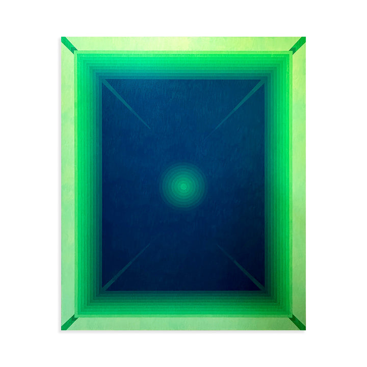 Mesmerism (Emerald / Phthalocyanine Blue)