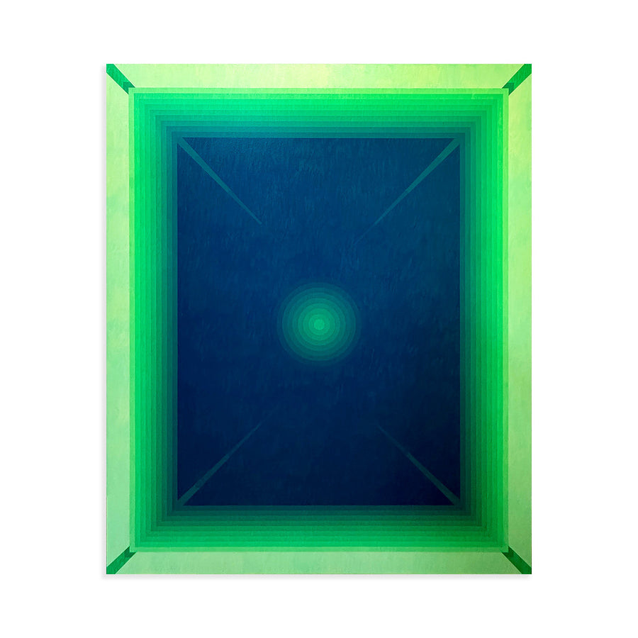 Mesmerism (Emerald / Phthalocyanine Blue)