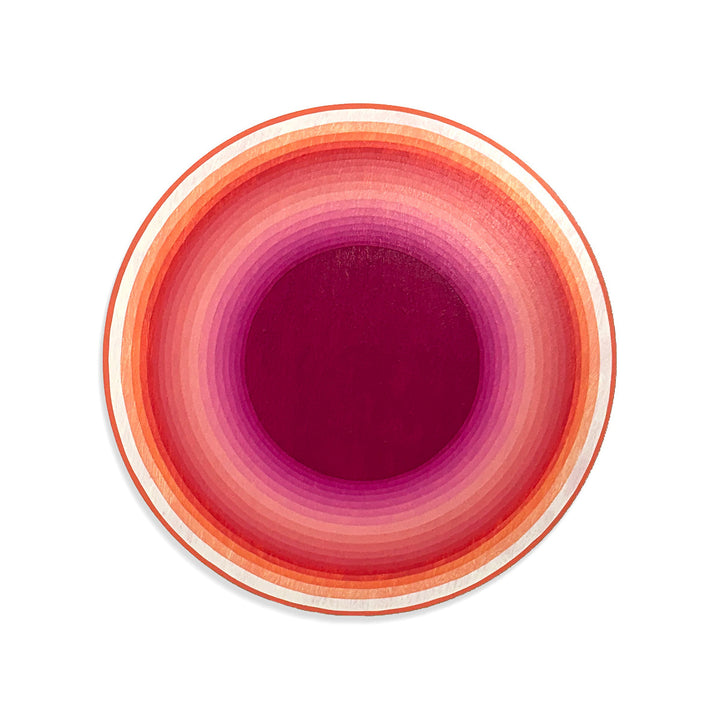 Wavelength (Peach / Magenta)