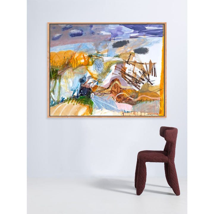 A Brief Fall of Rain on Lindis Pass