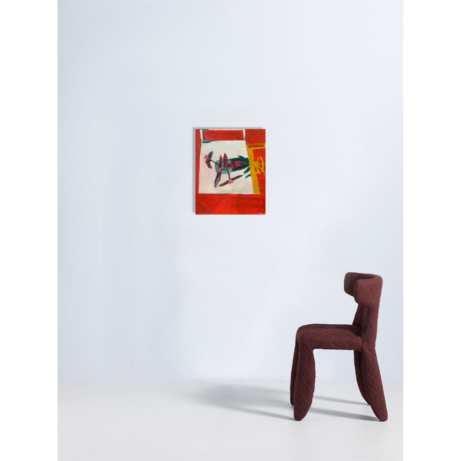 Purple sidewalk flower