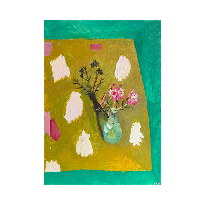 Afternoon sun on the wildflowers