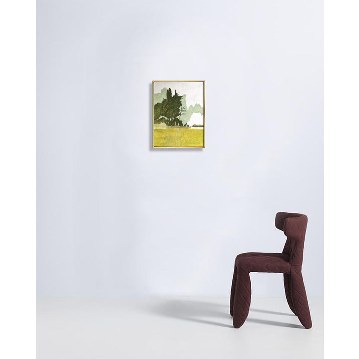 Trees at the end of a Field, Maussane #39