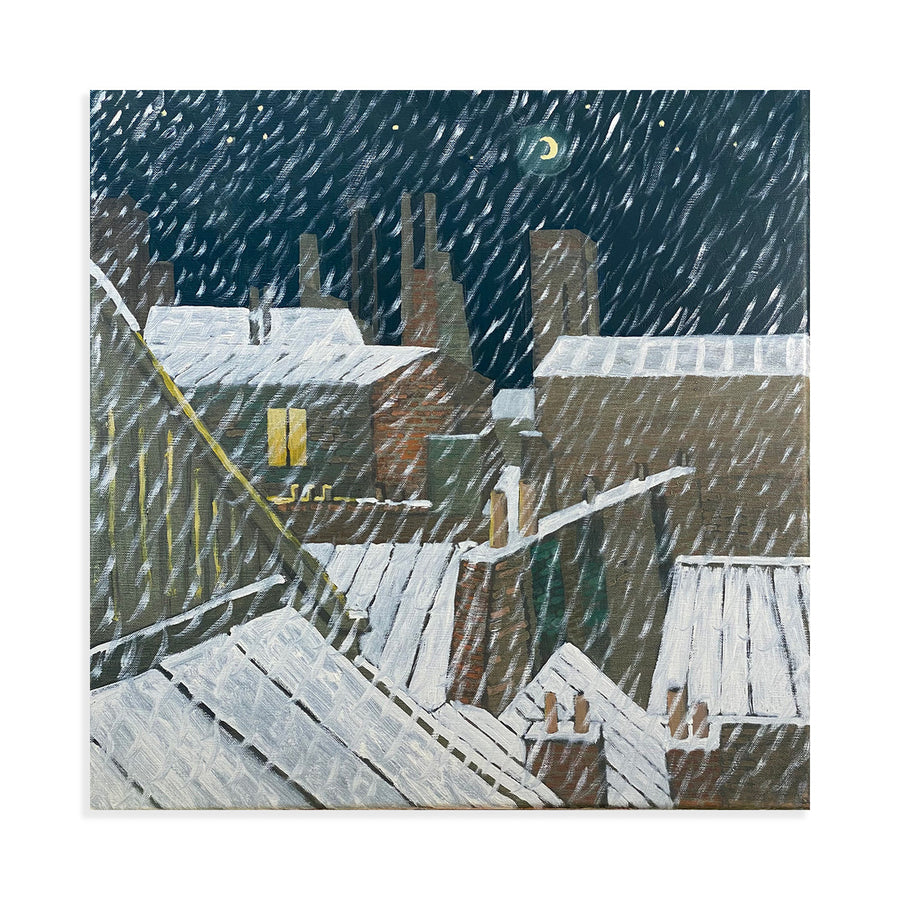 Paris Rooftops in the Snow, iii