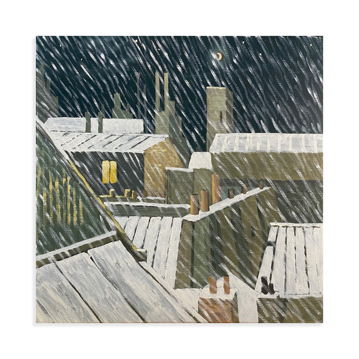 Paris Rooftops in the Snow, iv