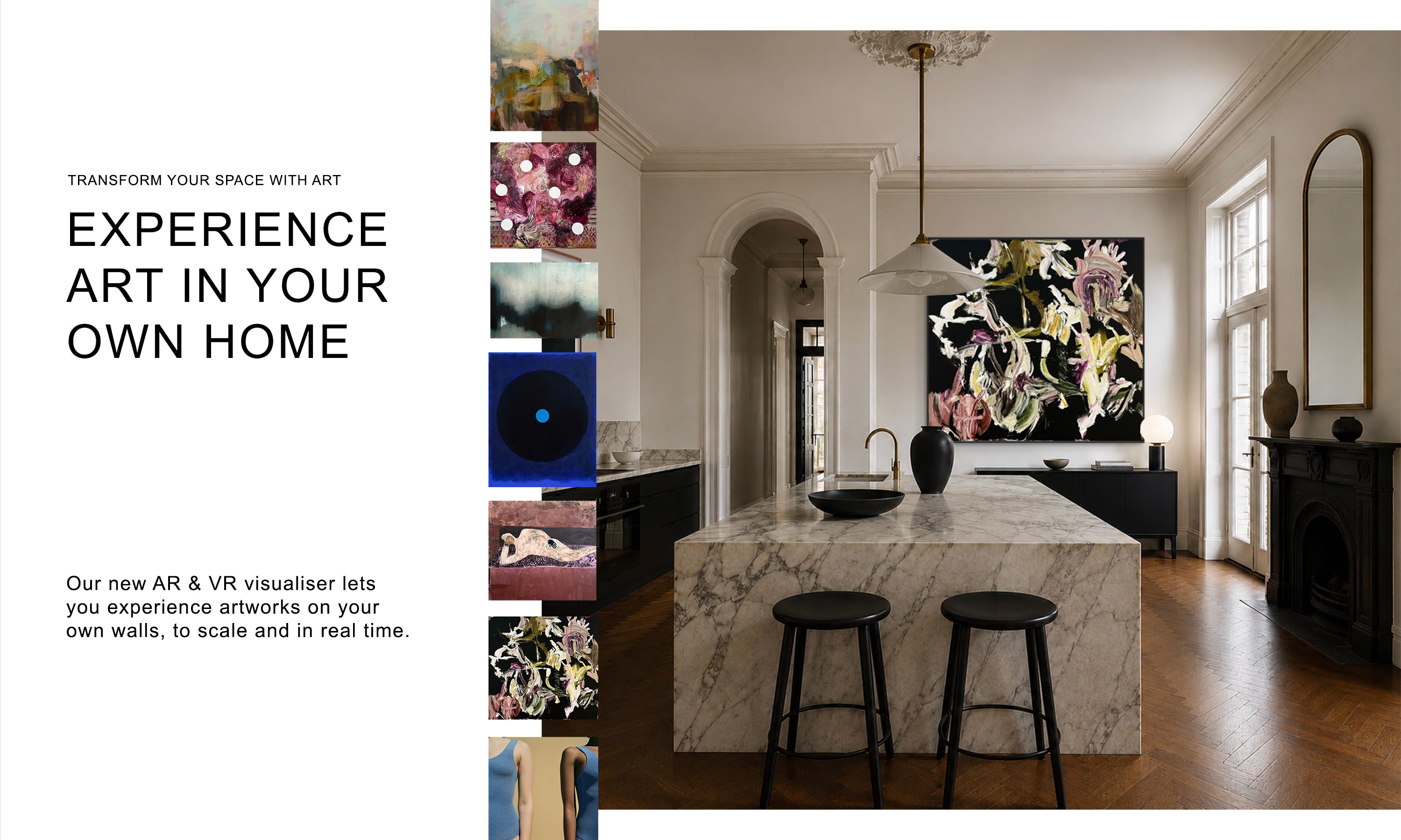 Studio Gallery Art Visualiser - visualise original art in your home