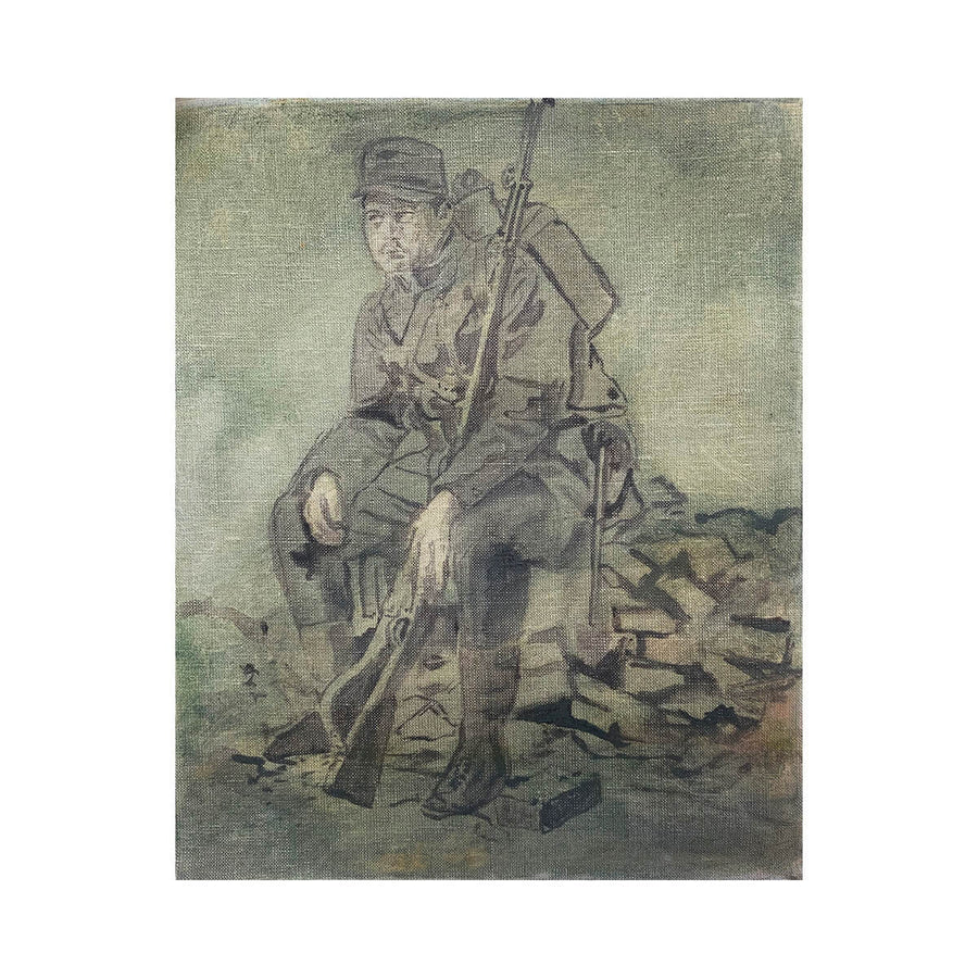 Seated Soldier