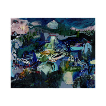 Indelible Blue Of Landscapes