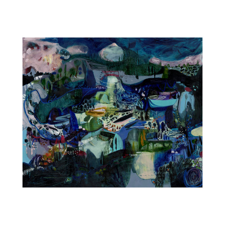 Indelible Blue Of Landscapes